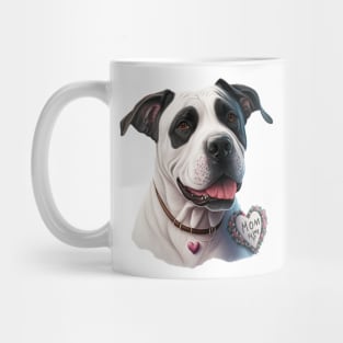 Valentine's day mom love dog Mug